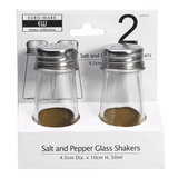 Euro-Ware Salt & Pepper Glass Shakers