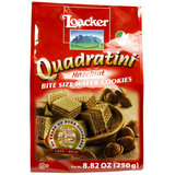 Quadratini Hazelnut Bite Size Wafer Cookies 8.82oz