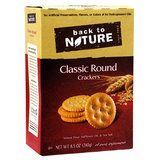 Back to Nature Classic Round Crackers 8.5oz