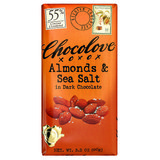 Chocolove Almond & Sea Salt in Dark Chocolate 3.2oz