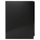 2 Pocket Folder Black