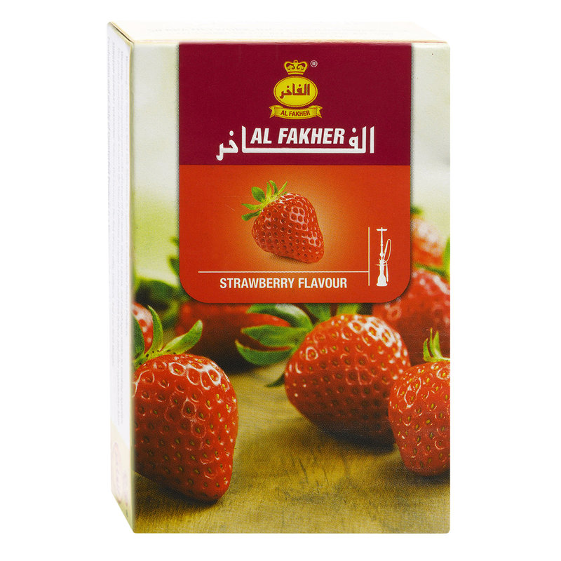 Al Fakher Strawberry Shisha Tobacco 50g Snacks Drinks Delivered Fast Online Delivery App