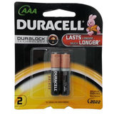2ct Duracell AAA Duralock Batteries