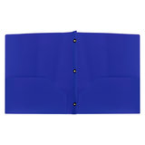 2 pocket Blue Portfolio