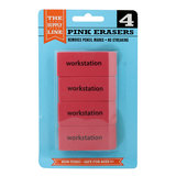 Erasers 4ct