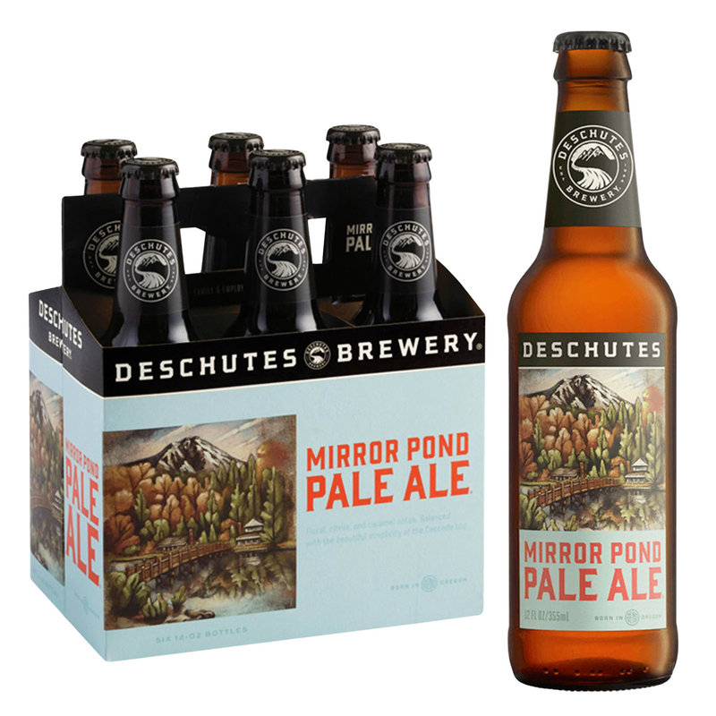 Deschutes Mirror Pond Pale Ale 6pk 12oz Btl 5.0 ABV delivered in