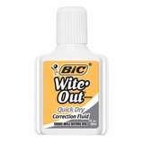 Bic White-Out Correction Fluid .07oz