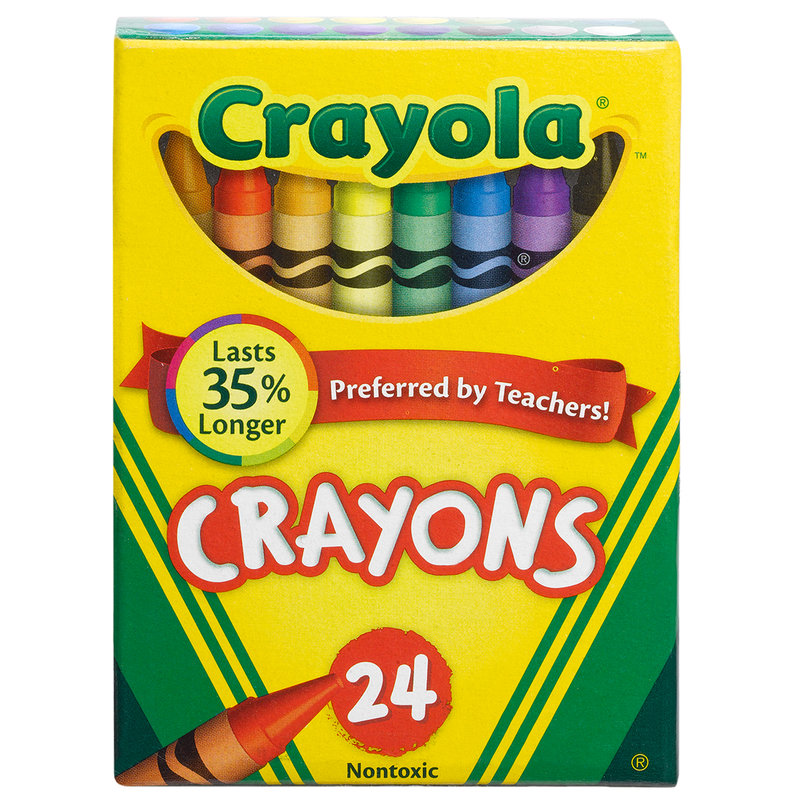 Crayola Assorted Crayons 24ct