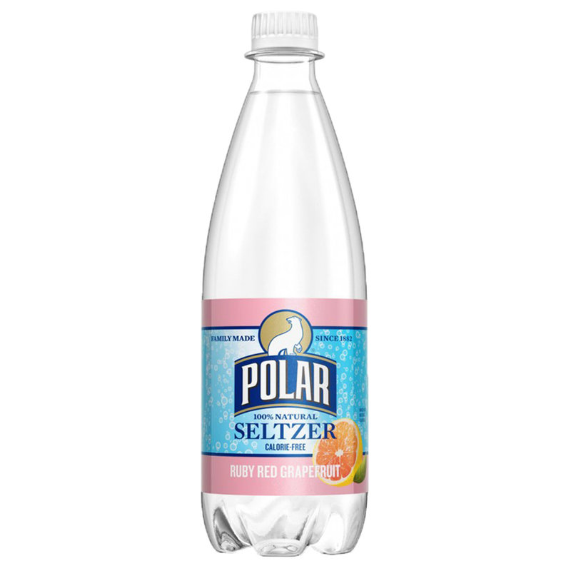 Polar Ruby Red Grapefruit Seltzer Water 20oz -- delivered ...