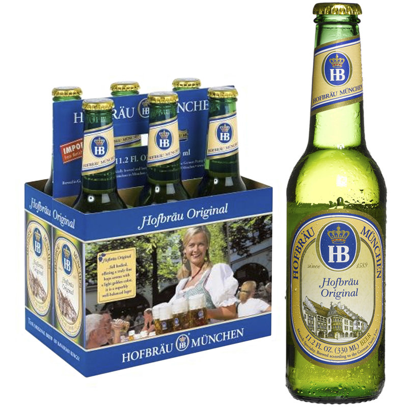 Hofbrau Hefeweizen 6pk 12oz Btl 5.1 ABV delivered in minutes