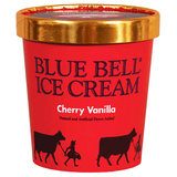Blue Bell Cherry Vanilla Ice Cream 16oz