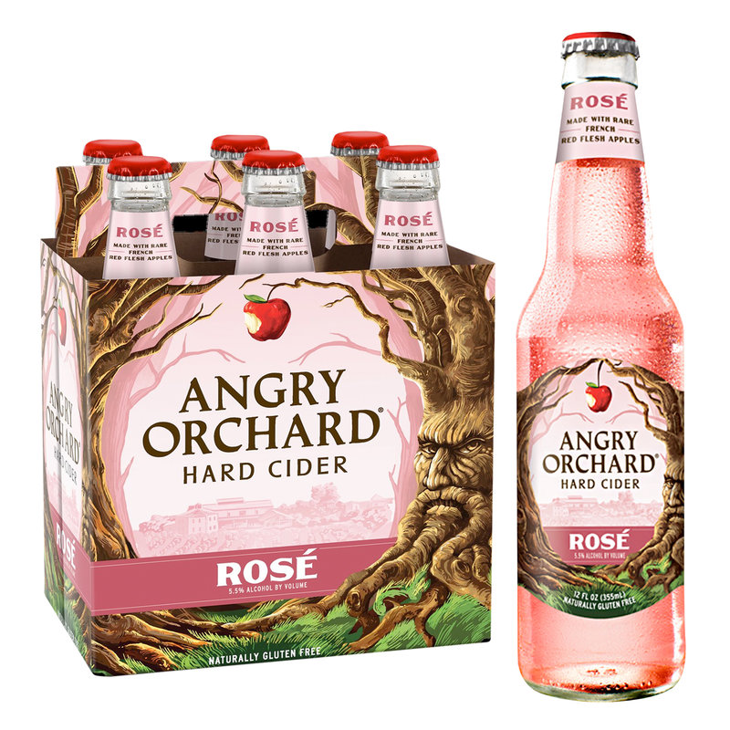 Angry Orchard Rose 6pk 12oz Btl 5.5 ABV delivered in minutes