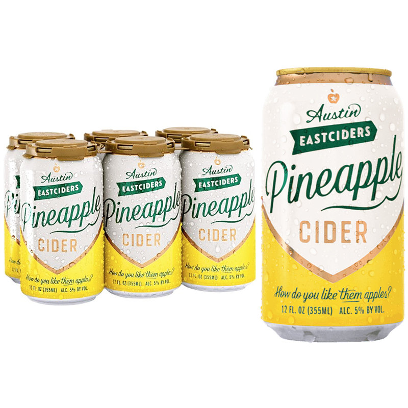 Austin Eastciders Pineapple Cider 12pk 12oz Can 5.0 ABV delivered