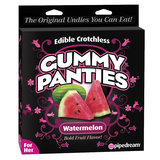 Edible Crotchless Gummy Panties Watermelon