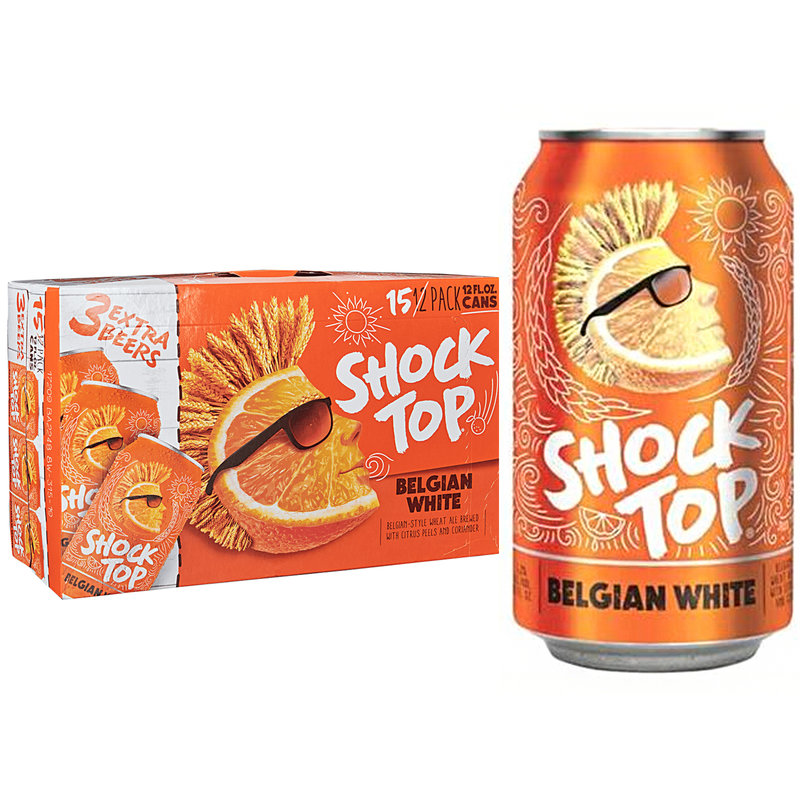 Shock Top Belgian White 15pk 12oz Can 5.2 ABV delivered in minutes