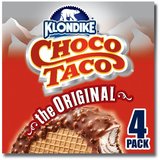 Klondike Original Choco Taco Light Ice Cream Sugar Cone 4ct 14oz