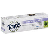 Tom's of Maine Whole Care Fluoride Toothpaste 4.7oz