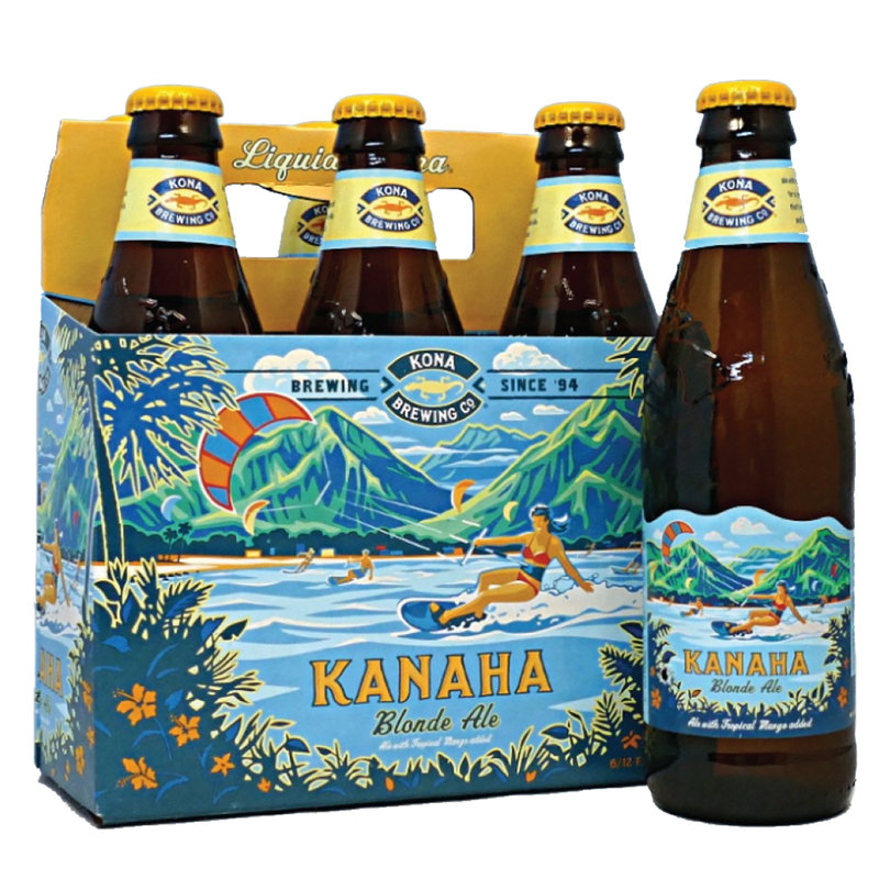 Kona Kanaha Blonde Ale 6pk 12oz Btl 4.2 ABV delivered in minutes