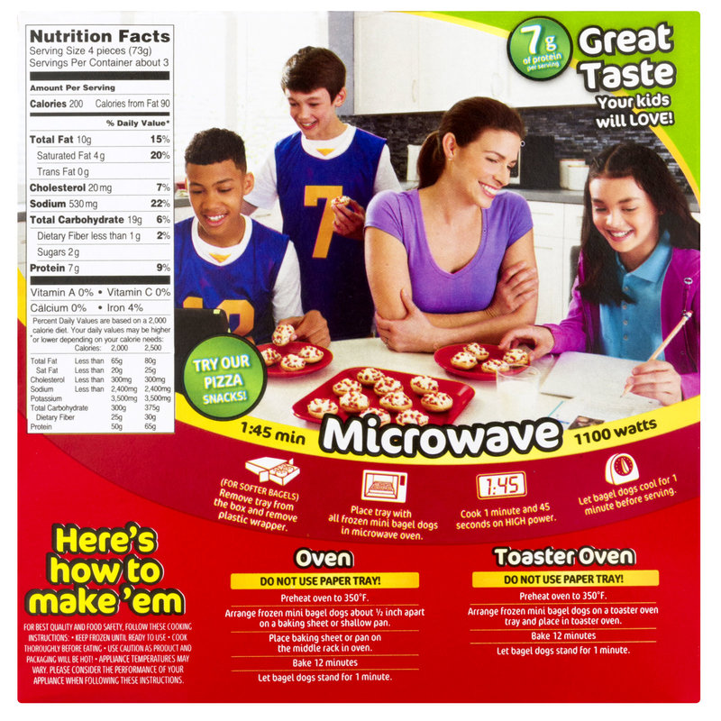 Bagel Bites Mini Bagel Dogs Snacks Drinks Delivered Fast