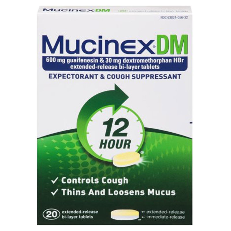 Mucinex DM 12Hour Extended Release Tablets 20ct delivered in minutes
