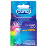 Durex Pleasure Pack Condom 3ct