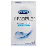 Durex Invisible Condoms 8ct