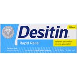 Desitin Rapid Relief Cream For Diaper Rash 4oz