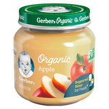 Gerber Organic Apple Baby Food 1 Jar