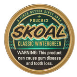 Skoal Classic Wintergreen Chewing Tobacco Pouches 0.82oz