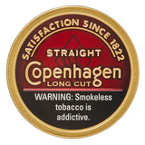 Copenhagen Straight Long Cut Chewing Tobacco 1.2z
