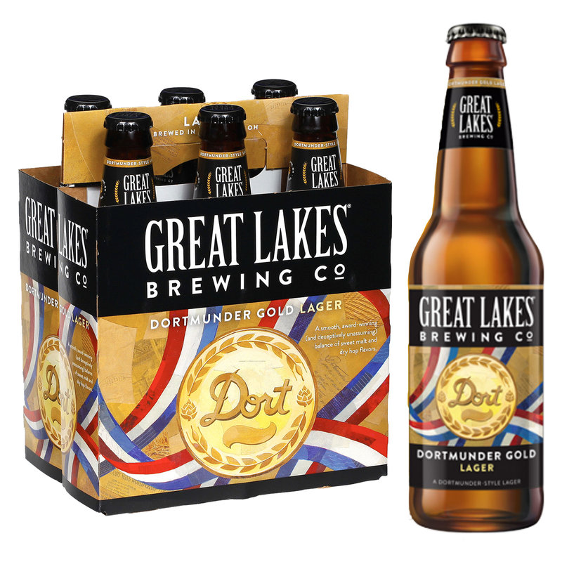 Great Lakes Dortmunder Gold Lager 6pk 12oz Btl 5.8% ABV ...