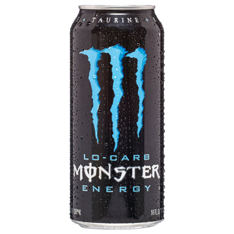 Monster Energy Lo-Carb 16oz Can : Drinks fast delivery by App ...