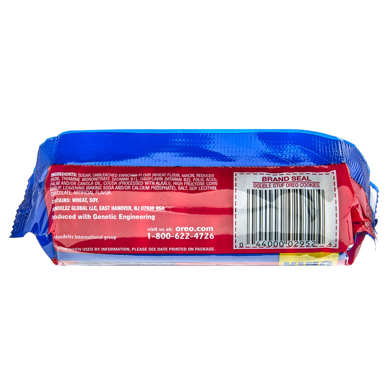 Oreo Double Stuff Chocolate Sandwich Cookies King Size 8ct