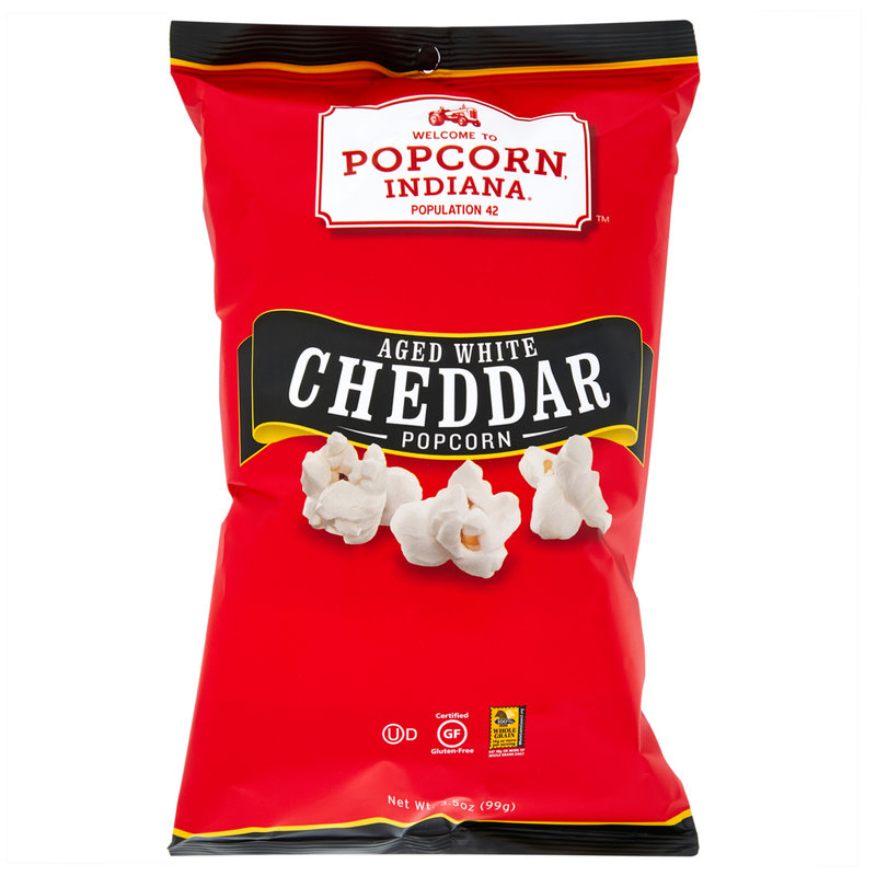 Popcorn Indiana Aged White Cheddar 3.5oz delivered in minutes