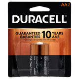 2ct Duracell Coppertop AA Batteries