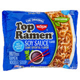 Nissin Top Ramen Soy Sauce Oriental Flavor Ramen Noodle Soup 3oz