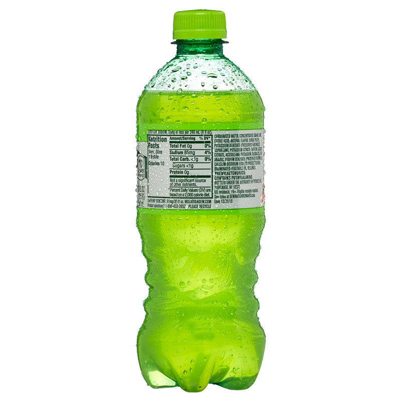Diet Mountain Dew 20oz Btl : Drinks fast delivery by App or ...