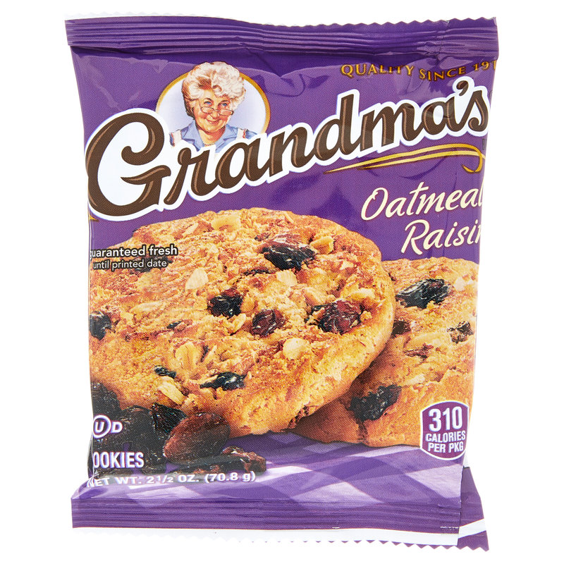 Grandma's Oatmeal Raisin Cookies 2.5oz delivered in minutes
