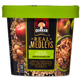 Quaker Real Medleys Apple Walnut Oatmeal 2.64oz