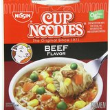Nissin Cup Noodles Beef Flavor 2.25oz