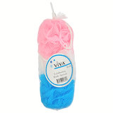 Viva Exfoliating Bath Loofahs 3ct