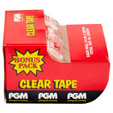 PGM Clear Tape 3pk