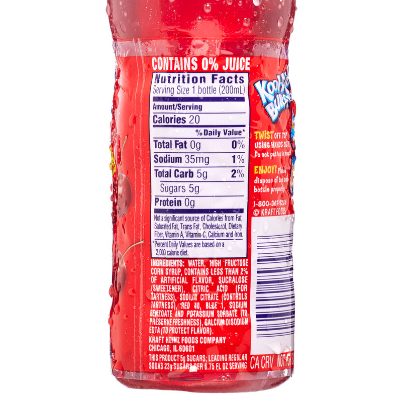 Kool Aid Bursts Cherry Juice 6.75oz : Drinks fast delivery by ...