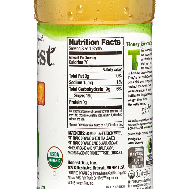 Honest Tea Honey Green Tea 16 9oz Snacks Drinks Delivered Fast Online Delivery App Tags arizona boisson edulcorants green tea honey light the. honest tea