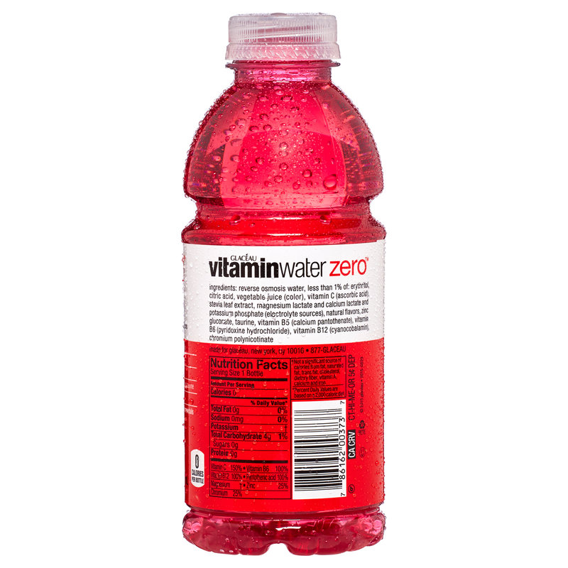 Vitamin Water Zero Power-C 20oz : Drinks fast delivery by App ...