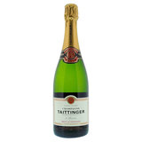 Taittinger La Francaise Brut 2pk Gift with 2 Glass Flute 750 ml 12% ABV