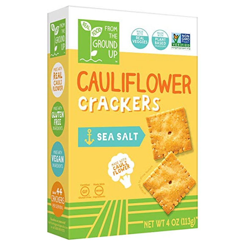 From The Ground Up Nacho Cauliflower Crackers 4ozsnacks Drinks Delivered Fast Online Delivery App