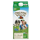 Organic Valley Non-Fat Reduced Fat Milk 1/2 Gallon