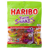 Haribo Twin Snakes Gummi Candy 5oz