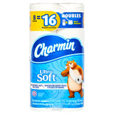 Charmin Ultra Soft Bath Tissue 8ct